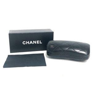 Chanel Sunglasses Box, Case, and cleaning clothe